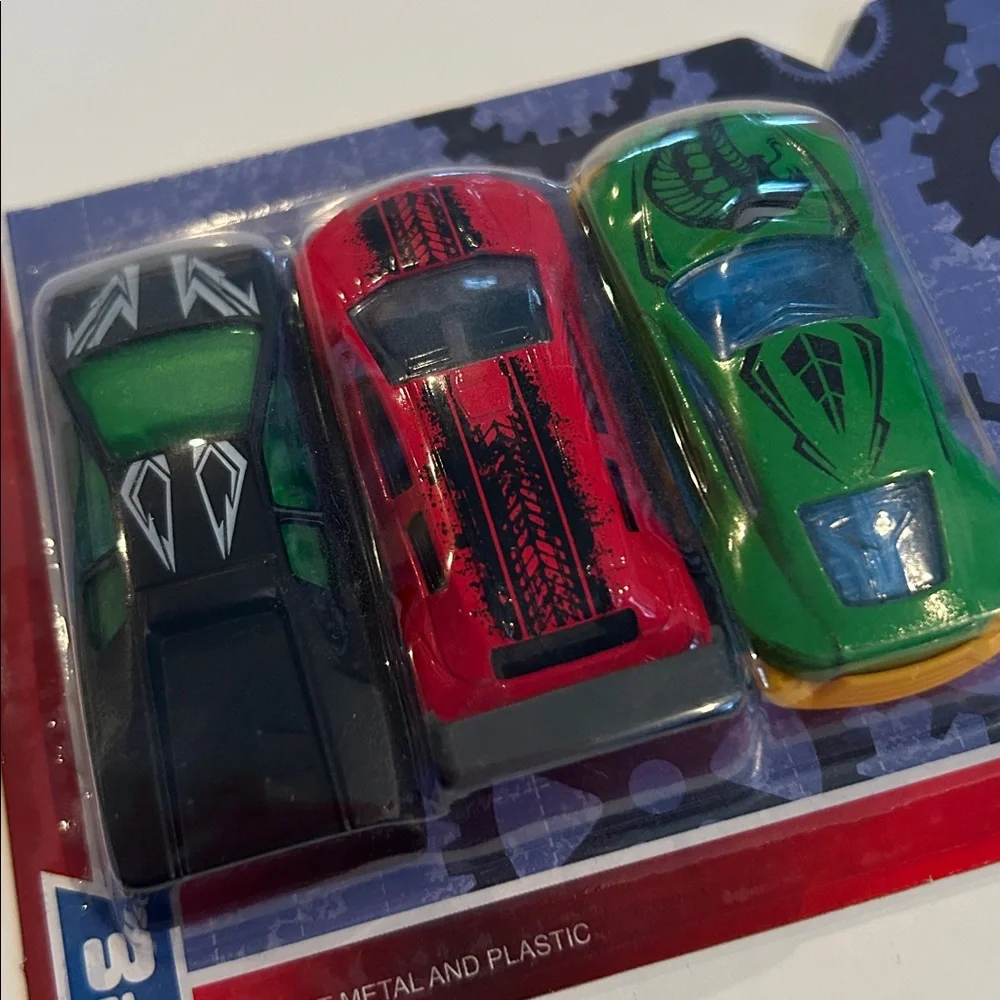 Turbo Wheels Die Cast Cars 3Pack NEW
